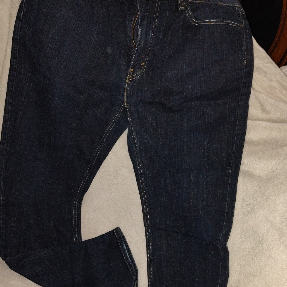 Levi's Dark Indigo Straight Jeans